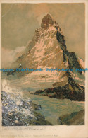 R012827 Das Matterhorn. Zermatt. Kunstler. B. Hopkins - Wereld