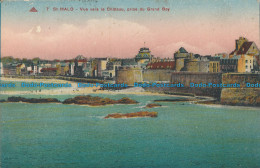 R013183 St. Malo. Vue Vers Le Chateau Prise Du Grand Bey. 1933 - Wereld