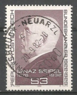 Austria - Oostenrijk 1982 I. Seipel Y.T. 1542 (0) - Used Stamps