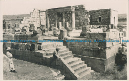 R012874 Old Postcard. Ruins Of Temple. B. Hopkins - Wereld