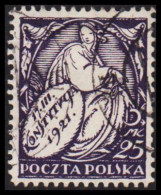 1921. POLSKA.  March Constitution 25 M.  (Michel 169) - JF545897 - Usados