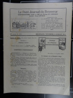 Le Petit Journal Du Brasseur N° 1833 De 1935 Pages 702 à 722 Brasserie Belgique Bières Publicité Matériel Brassage - 1900 - 1949