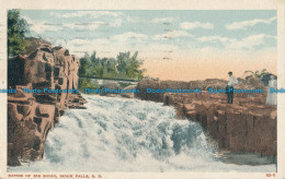 R012877 Rapids Of Big Sioux. Sioux Falls. S. D. Valentine. 1917 - Wereld