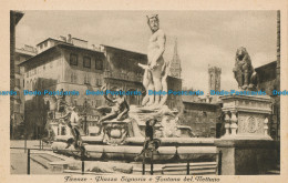 R013199 Firenze. Piazza Signoria E Fontana Del Nettuno. A. Scrocchi - Monde