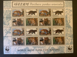 Korea 1998 WWF Amur Leopard MNH - Corea Del Nord