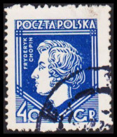 1927. POLSKA.  CHOPIN 40 GR.  (Michel 244) - JF545906 - Used Stamps