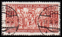 1933. POLSKA.  Veit Stoss 80 GR.  (Michel 282) - JF545911 - Usados