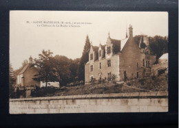 CPA 49 Saint-Mathurin Le Château De La Roche à GENNES,, La ROCHE-FROISSARD - Altri & Non Classificati