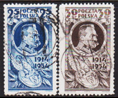 1934. POLSKA.  Polnish Legion Complete Set. (Michel 287-288) - JF545913 - Usados