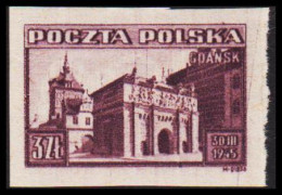 1945. POLSKA. GDANSK 3 Zl. Hinged.   (Michel 412B) - JF545918 - Algemene Overheid