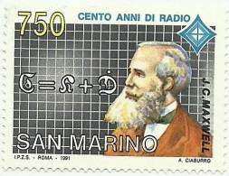 1991 - 1331 Centenario Della Radio   ++++++ - Nuovi