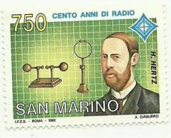 1992 - 1343 Centenario Della Radio   ++++++ - Unused Stamps