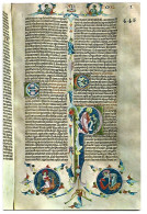 BIBLIA DE CARLOS V - SIGLO XIV.- TESORO DE LA CATEDRAL.-  GIRONA - GERONA.- ( CATALUNYA ) - Gerona