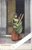 75 Paris, Petits Métiers Pittoresque Couleurs, Kunzli  Avant 1904, Porteuse De Pain, Pleine Page   D3830 - Straßenhandel Und Kleingewerbe