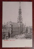 Cpa Bruxelles ; Hôtel De Ville - Monumenten, Gebouwen