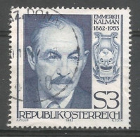Austria - Oostenrijk 1982   E. Kalman Y.T. 1551  (0) - Used Stamps