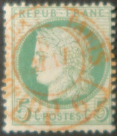 X1145 - FRANCE - CERES N°53 - CàD ROUGE Des Imprimés - 1871-1875 Ceres