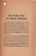 TRACT ANTI ALLEMAND 1939 1940 DROLE DE GUERRE REICH PROPAGANDE    # 17 - 1939-45