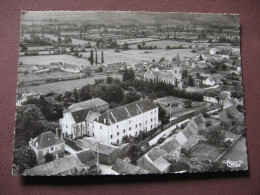 CPA CPSM PHOTO 71 BONNAY Vue Aérienne Générale Couvent Et Hotellerie Sainte Catherine 1960 Canton CLUNY - Autres & Non Classés