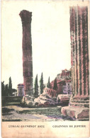 CPA Carte Postale Grèce Athènes Colonnes De Jupiter 1916   VM80481 - Griechenland