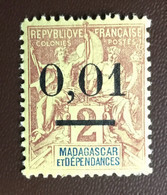 Madagascar 1902 Surcharge Yvert 51 Sans Charniere MNH - Neufs