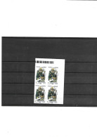 TP Autoadhésif  Bicentenaire De La Brigade Des Sapeurs-Pompiers Année 2011 N° 601 X 4  N** Support Blanc - Unused Stamps