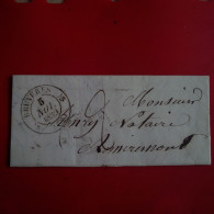 LETTRE BRUYERES POUR REMIREMONT 1839 - 1801-1848: Précurseurs XIX