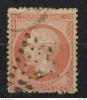 RRR FOND LIGNE + TRAIT De BURIN + Défaut Peigne Hori + Ancre Sur N°23 TBE - 1862 Napoléon III.