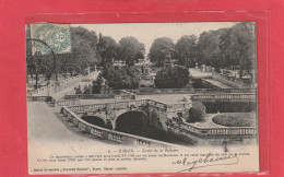 6.  NIMES .  JARDIN DE LA FONTAINE + EXPL. SUR RECTO .  AFFR SUR RECTO - Nîmes