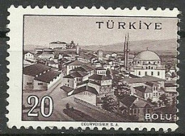 Turkey; 1958 Cities "Adapazari", Shifted Perf. ERROR MNH** - Unused Stamps