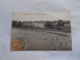 DINARD ( 35 Ille Et Vilaine )  VUE GENERALE DE LA PLAGE  TRES ANIMEES 1929 - Dinard