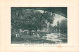 ISERE PONT DE CHERUY- LES BORD DE LA BOURBE - Pont-de-Chéruy