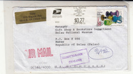 Thailand / Missent Mail / U.S. / Palau / Airmail - Tailandia