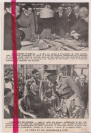 Gand Gent - Visite Roi Leopold - Orig. Knipsel Coupure Tijdschrift Magazine -1937 - Non Classés