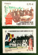 2015 FRANCE N 4933 / 4934 LE GOUVERNEMENT BELGE A SAINTE ADRESSE - NEUF** - Ongebruikt