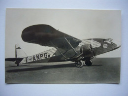 Avion / Airplane / AIR FRANCE / Potez 62 / Airline Issue - 1946-....: Ere Moderne