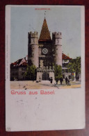 AK Gruss Aus Basel - Spalenthor - Basilea