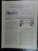 Le Petit Journal Du Brasseur N° 1842 De 1935 Pages 938 à 964 Brasserie Belgique Bières Publicité Matériel Brassage - 1900 - 1949