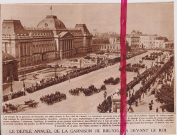 Bruxelles - Défilé Annuel - Orig. Knipsel Coupure Tijdschrift Magazine - 1937 - Non Classés