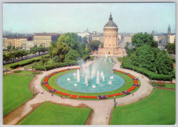 935 Mannheim  Friedrichsplatz Mit Wasserturm - Mannheim