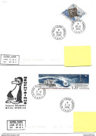 PO - 73 - 4 Enveloppes  Crozet - Cachets Illustrés - Cartas & Documentos