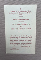 PRIESTERWIJDING - Jos. HENS. S.J. - 1932 - LEUVEN - Andachtsbilder