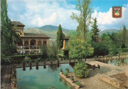 ESPAGNE - Granada - Alhambra - Jardins Du Partal - Vue Générale - Carte Postale - Granada