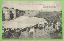 ANG122  CPA  BORDEAUX  -   Théâtre Des Quinconces - Vue Générale (25 000 Places) Fête Des Vendanges  +++++ - Bordeaux