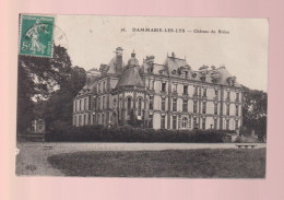 CPA - 77 - Dammarie-les-Lys - Château Du Bréau - Circulée  (coin Plié) - Dammarie Les Lys