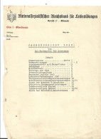 Schreiben Nationalsozialistischer Reichsbund Für Leibesübungen 1940 - Historische Documenten