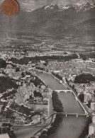 38 - Carte Postale Semi Moderne De GRENOBLE  Vue Aérienne - Grenoble