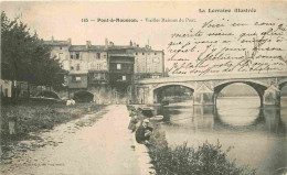 54 - Pont à Mousson - Vieilles Maisons Du Pont - Animée - Correspondance - CPA - Oblitération Ronde De 1904 - Voir Scans - Pont A Mousson