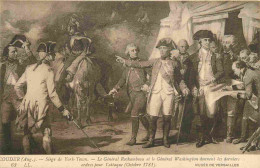 Art - Peinture Histoire - Couder - Siège De York Town - Le Général Rochambeau Et Le Général Washington Donnent Les Derni - Schilderijen