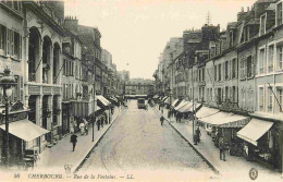 50 - Cherbourg - Rue De La Fontaine - Animée - CPA - Voir Scans Recto-Verso - Cherbourg